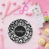 Leopard Print Papieren Bordje (Feest)