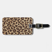 Leopard Print Party Bagagelabel (Voorkant horizontaal)