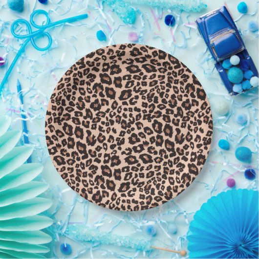 Leopard Print Party Paper Bord Tablet (Feest)