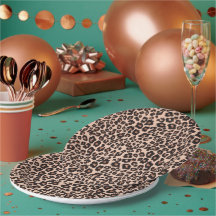 Leopard Print Party Paper Bord Tablet