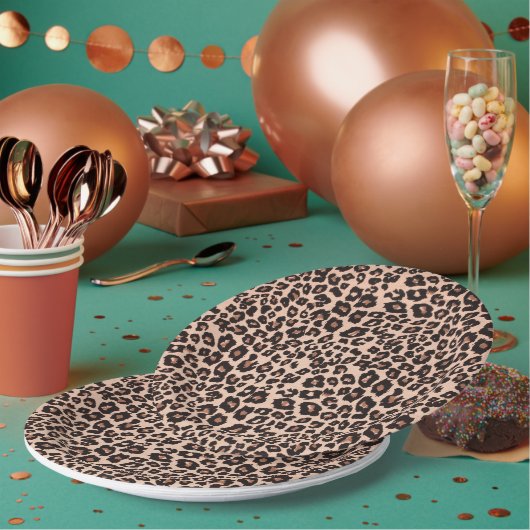 Leopard Print Party Paper Bord Tablet (Multi)