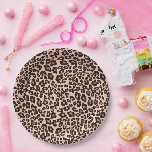 Leopard Print Party Paper Bord Tablet (Feest)