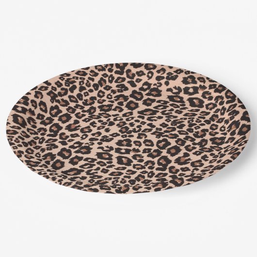 Leopard Print Party Paper Bord Tablet (Gekanteld)