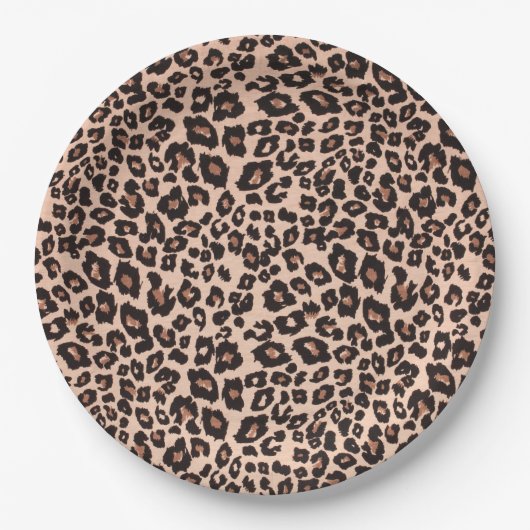 Leopard Print Party Paper Bord Tablet (Voorkant)