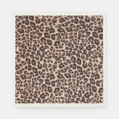 Leopard Print Party Paper Dinner Napkins Tableware Servet (Voorkant)