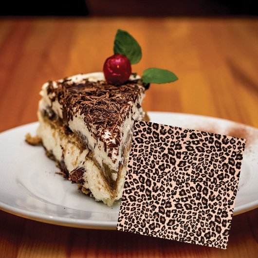 Leopard Print Party Paper Dinner Napkins Tableware Servet