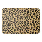 Leopard Print Patroon Badmat (Voorkant)