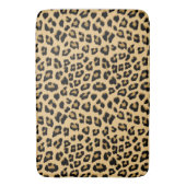 Leopard Print Patroon Badmat (Voorkant Verticaal)