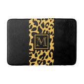 Leopard Print Patroon Badmat (Voorkant)