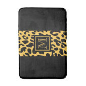 Leopard Print Patroon Badmat (Voorkant Verticaal)