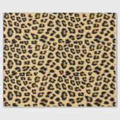 Leopard Print Patroon Cadeaupapier (Vlak)