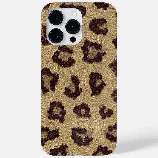 Leopard Print Patroon Case-Mate iPhone Case (Achterkant)