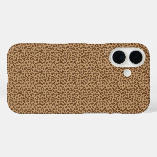 Leopard Print Patroon Case-Mate iPhone Case (Achterkant (horizontaal))