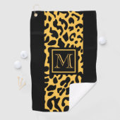 Leopard Print Patroon Golfhanddoek (Insitu)