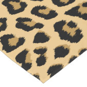 Leopard Print Patroon Korte Tafelloper (Hoek)