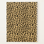 Leopard Print Patroon Planner (Achterkant)