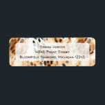 Leopard print patroon safari dier retour adres etiket<br><div class="desc">Introductie van waterverf Safari Animal Print Return Address Labels, een onmisbare aanvulling op uw wilde safari oerwoud verjaardagsvieringen. Deze labels hebben prachtige waterverf dierenprints in zacht bruine tinten, die de essentie van de safari inkapselen met tijger-, luipaard- en zebra-huidpatronen. Elk ontwerp is zorgvuldig vervaardigd om een vleugje elegantie en avontuur...</div>