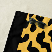 Leopard Print Patroon Strandlaken (In situ)