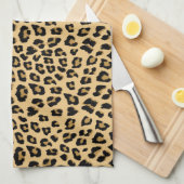 Leopard Print Patroon Theedoek (Quarter Fold)