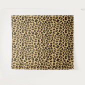 Leopard Print Patroon Wandkleed (Voorkant (horizontaal))