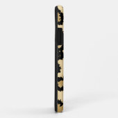 Leopard Print Pattern, Bruin en Zwart. Case-Mate iPhone Case (Achterkant/rechts)