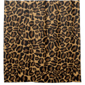 Leopard Print Pattern Classic Oerwoud Cheetah Douchegordijn (Voorkant)
