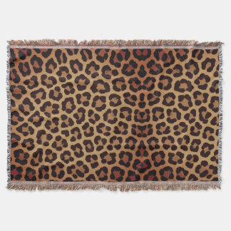 Leopard Print Pattern Deken