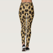 Leopard Print Pattern Legging (Achterkant)