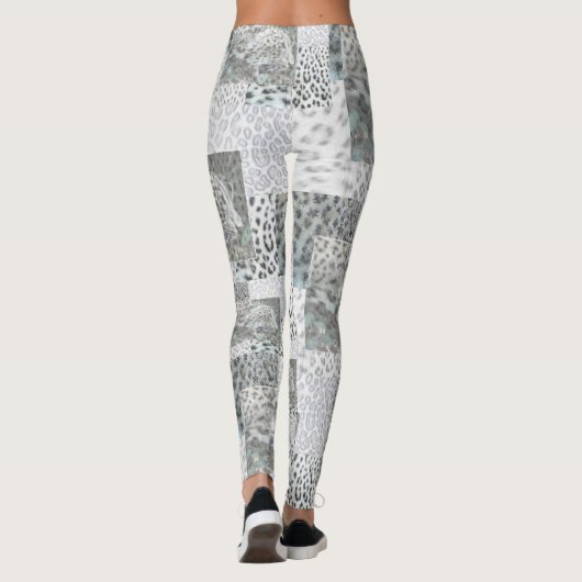 Leopard Print Pattern Legging (Achterkant)