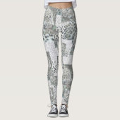 Leopard Print Pattern Legging (Voorkant)