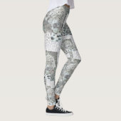Leopard Print Pattern Legging (Rechts)