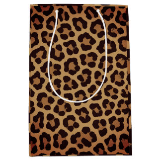 Leopard Print Pattern Medium Cadeauzakje