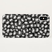 Leopard Print Pattern Oerwoud monochroom Case-Mate iPhone Case (Achterkant (horizontaal))