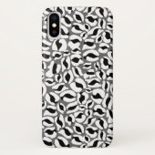 Leopard Print Pattern Oerwoud monochroom Case-Mate iPhone Case (Achterkant)