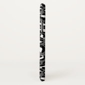 Leopard Print Pattern Oerwoud monochroom Case-Mate iPhone Case (Achterkant / rechts)