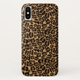 Leopard Print Pattern Oerwoud Origineel bruin Case-Mate iPhone Case