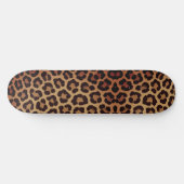Leopard Print Pattern Persoonlijk Skateboard (Horizontaal)