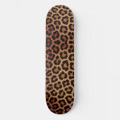 Leopard Print Pattern Persoonlijk Skateboard (Voorkant)