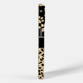 Leopard Print Paws Afdrukken Sepia Aangepast Case-Mate iPhone Case (Achterkant / Rechts)