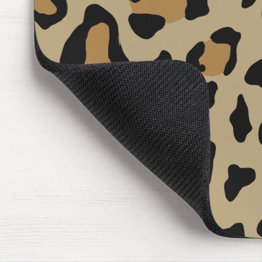 Leopard Print Persoonlijk Muismat (Hoek)
