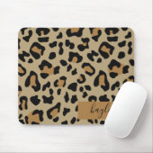 Leopard Print Persoonlijk Muismat (Met muis)
