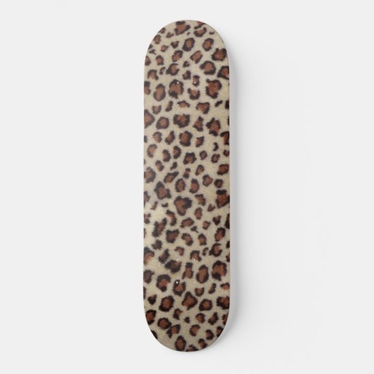 Leopard Print Persoonlijk Skateboard (Voorkant)