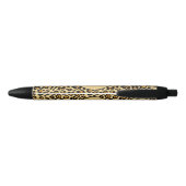 Leopard Print Persoonlijk Zwarte Inkt Pen (Achterkant)