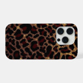 Leopard Print Phone Case iPhone Hoesje (Achterkant horizontaal)