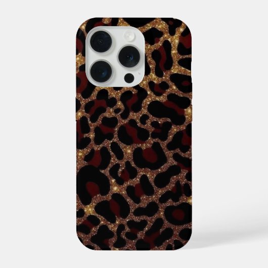 Leopard Print Phone Case iPhone Hoesje (Achterkant)