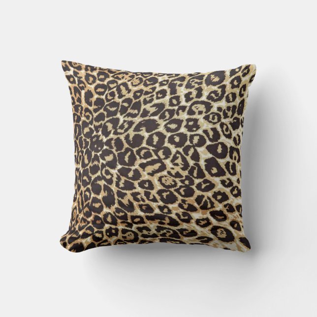 Leopard Print Pillow Kussen (Voorkant)