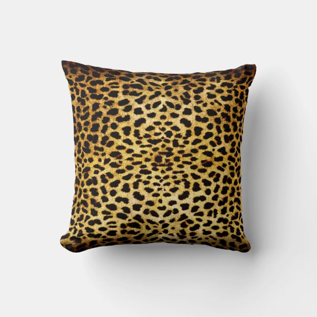 Leopard Print Pillow Kussen (Voorkant)