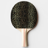 Leopard Print Ping Pong Paddle Tafeltennisbatje (Achterkant)