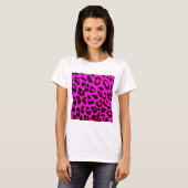 Leopard Print Pink T-shirt (Voorkant volledig)