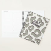 leopard print planner (Display)